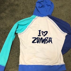 Zumba zip up hoodie